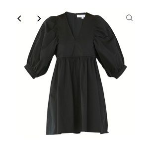 Hunter Bell Fall 2022 Maya Dress- Black